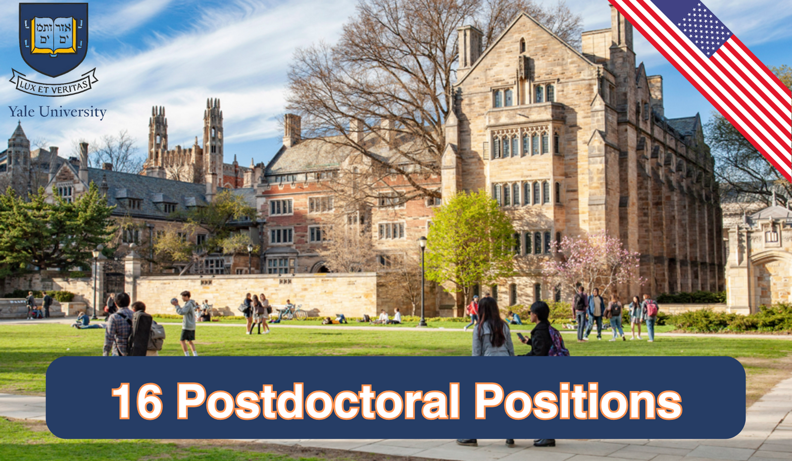 You are currently viewing 16 Postdoctoral Opportunities at Yale University, USA