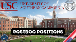 Read more about the article 14 PostDoctoral Positions at University of Southern California US